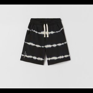 🩳 NEW Zara Boys Tie Dyed Plush Shorts